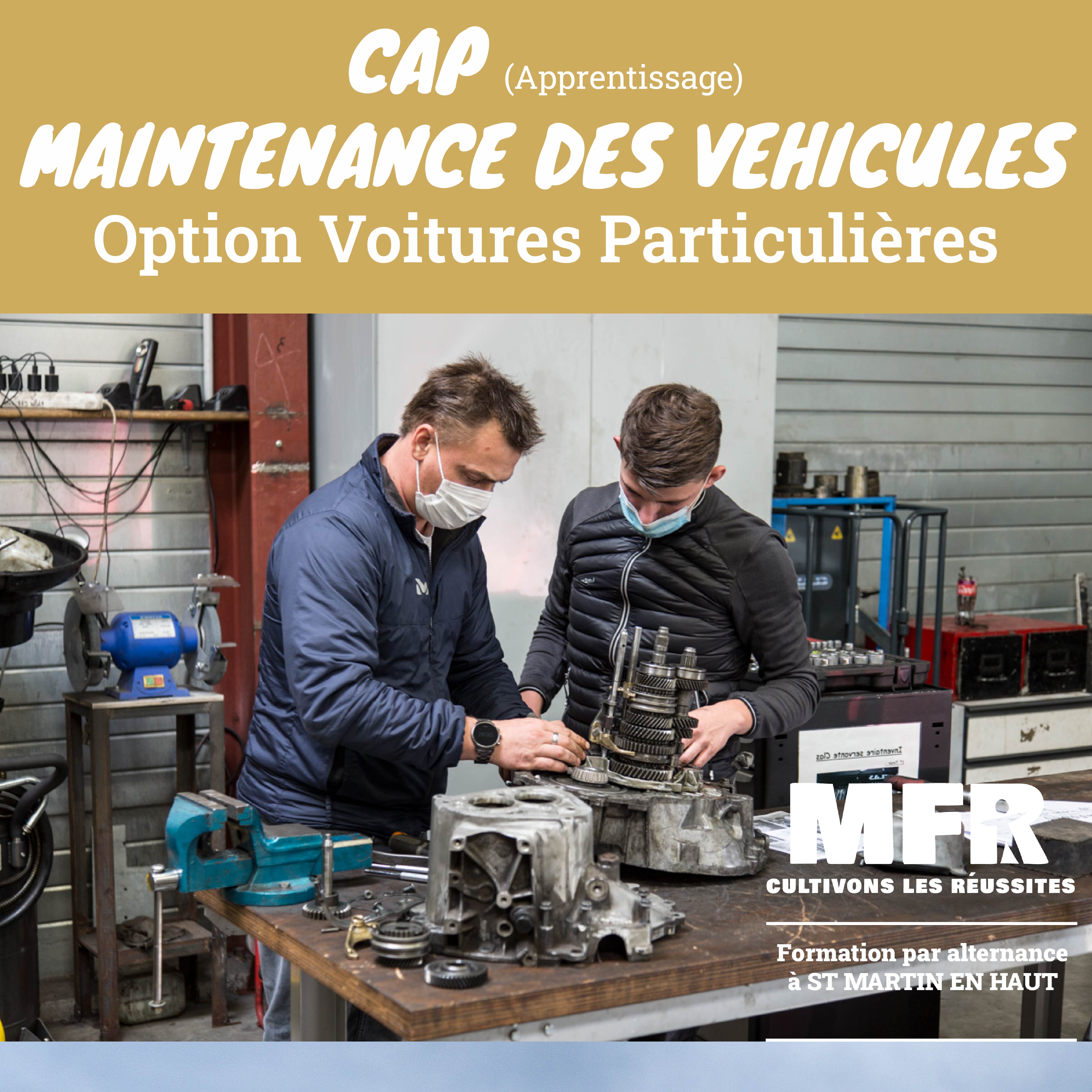 CAP Maintenance automobile